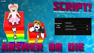 [Script 🎉] Answer or Die Script 🔥 No Linkvertise! Auto Answer / Auto Gem -🔥PC & Mobile! - (2024)