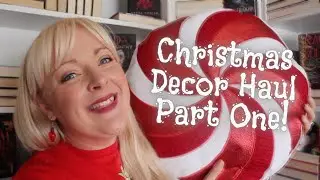 Christmas Decor Haul Part One!