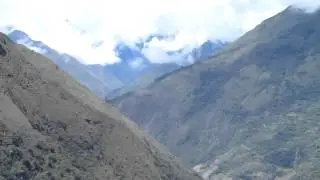 Kelly & Andres on Inca Jungle Trail to Machu Pichu, Peru