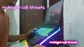 [Daily Vlog 10] How To Create A Rain Lofi Video On My Channel - Midnight Lofi Streets