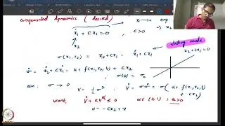 Week 12 : Lecture 71 : Sliding mode control: Part 1