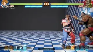 Allen kara command throw FIGHTING EX LAYER