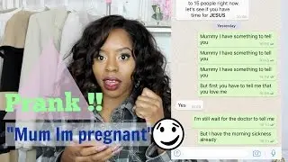 Song lyric prank: MUM IM PREGNANT !! (GONE WRONG)