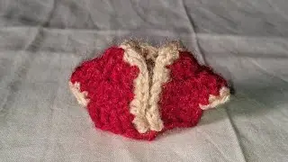 3 no kanha ji ki woolen choli #crochet #laddugopal ji ki चोली बनाए 