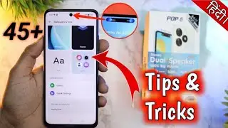 Tecno Pop 8 Tips and tricks | Top 45+ Special Features ⚡⚡