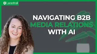 How to Leverage AI in your PR Strategy in B2B | Spirited Conversations with Suzanne Block