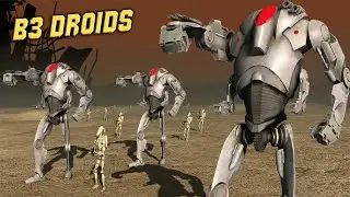 B3 ULTRA BATTLE DROIDS vs Clone Troopers - Star Wars Cinematic Battle (4K)