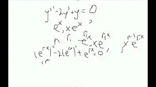 Repeated  Roots of Homogeneous Linear Differential Equations with constant coefficients