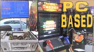 Ремонт игрового автомата Target Terror GOLD! Игрушка Eugene Jarvis Quarter Muncher, созданная на ...