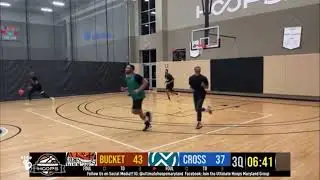 Ultimate Hoops League Highlights: Get Buckets vs. Crossover (Win 100-79)