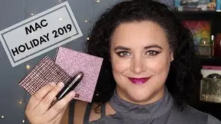 MAC HOLIDAY 2019 | lipstick, eyeshadow, face palette