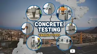 Different Types of Concrete Testing | It's IS code |  Concrete testing as per IS Code | 