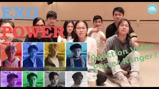 [DIVERSITY] EXO - Power Reaction Video | GO GO POWER RANGER?