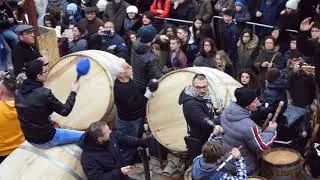 Pastellesse Sound Group - La sfilata del carro per la Festa di Sant'Antuono 2018 a Macerata Campania