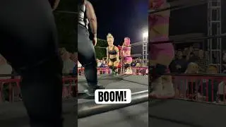 Carolina Reaper vs Pinky Shortcake & Little Miss #wrestling