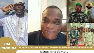 IBA BOCOUM: PRESIDENT TIANI'S VISIT TO MALI AND PM MAIGA'S TRIP TO NEW YORK