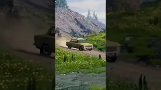 ЖИГА VAZ 2101. БОЕВАЯ КЛАССИКА. КОРЧ.BeamNG.drive. #shortsvideo #beamng #боеваяклассика #ваз #корч