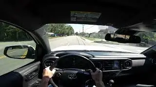 POV Drive with a Manual Toyota Tacoma