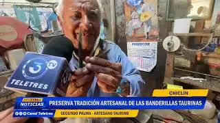 🌐CHICLIN🚨 PRESERVA TRADICION ARTESANAL DE LAS BANDERILLAS TAURINAS