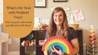 What&rsquo;s the deal with Waldorf Toys? And do kids really play with them? #waldorf #waldorftoys
