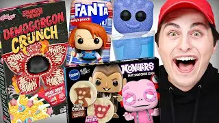 I Ate EVERY Funko Pop Halloween Candy! 