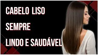 Como Manter o Cabelo Liso Sempre Lindo e Saud&aacute;vel