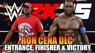 WWE 2K25 NEW DLC - Ron Cena (R-Truth) Entrance, Finisher, & Victory (Farewell Pack)