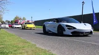 Cars & Coffee Cape Town - Cars Departing Midway Stop