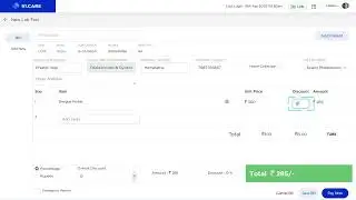 91 Care: Lab- Add Patient and How to create a New bill  - English