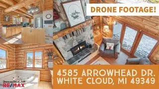 4585 W Arrowhead Dr White Cloud, MI 49349 | Drone footage