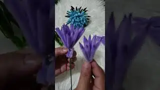 easy tutorial in making thistle flower