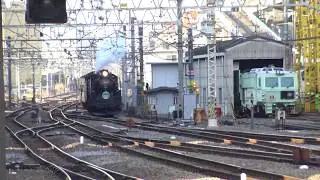 C61 20+旧型客車+EF60 19　高崎到着
