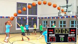 I Shot The GAME WINNER Over TRASH TALKER - Basketball Game