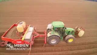 Kartoffeln legen 2016... John Deere 6830 mit Grimme GL 34 ZS