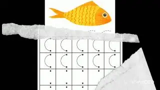 It is a pre-writing activity for early learners. #CurvedLine#PreWritingSkill#KidsDrawing
