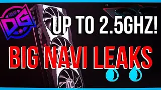#RX6900 #RX6000 #BIGNAVI AMD RX 6000 Clock Speeds LEAKED!