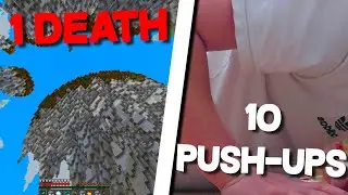 Minecraft BUT 1 Death = 10 Push Ups