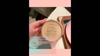 Rimmel Stay Matte powder review✨ #youtubeshorts  #staymad  #beauty