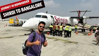 SG4004 Shirdi to Bangalore SpiceJet flight Experience