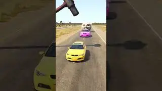 Wait for end 😱 #shortvideo #viral #beamngdrive #carcrashes #automobile #carcrash #drivesprout