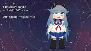 [Live2d Art/Rigging Showcase] Yagiko - Chibiko V2 Model #vtuber #envtuber