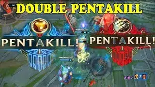 TOP 15 DOUBLE PENTAKILL - LOL Best Moments