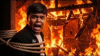 60 Second Fire Escape Challenge - Can I Survive?