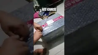 unboxing helm njs kairoz, Toko amanah, Pengiriman sangat kilat. cepet bgt #njskairoz #hlmnjs