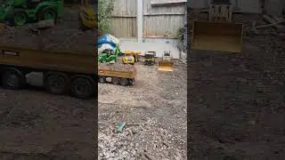 #huina NEW Release dump truck demo of suspension and proportionate controls.