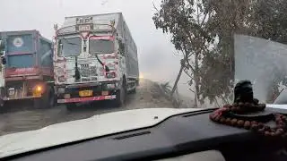 Traffic jam in Masaru Bridge, Bhagalpur, Bihar 