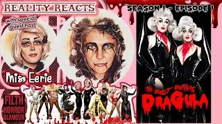 DRAGULA - Boulet Brothers - REACTION Season 1 Episode 1 with  Miss Eerie - Monster Drag Competition