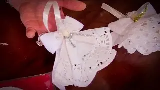 How to Make Peg Fairy Christmas Tree Decorations