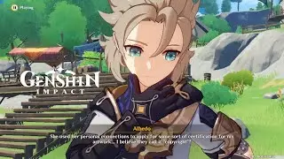 Albedo talks about Alice and how he learns about 