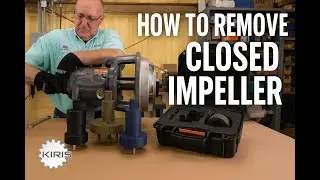 How to Remove a Closed Centrifugal Pump Impeller Safely | Closed Impeller Wrench (KIRIS System 2024)